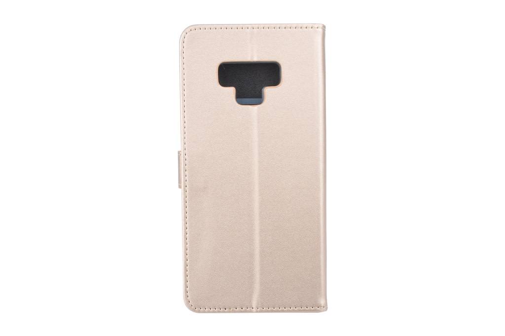 Goud hoesje Samsung Galaxy Note9 Book Case - Pasjeshouder - Magneetsluiting (N960F)
