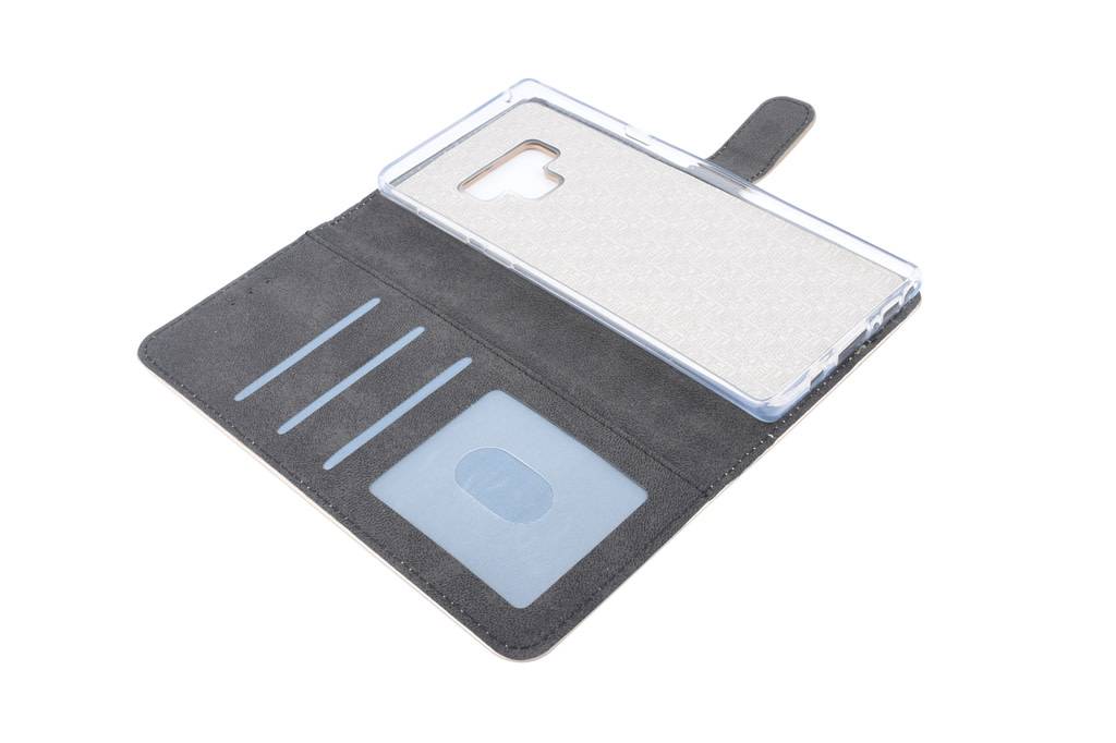 Goud hoesje Samsung Galaxy Note9 Book Case - Pasjeshouder - Magneetsluiting (N960F), foto 4 van 5