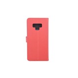 Rood hoesje Samsung Galaxy Note9 Book Case - Pasjeshouder - Magneetsluiting (N960F)