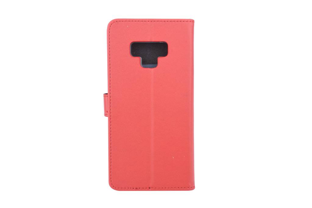 Rood hoesje Samsung Galaxy Note9 Book Case - Pasjeshouder - Magneetsluiting (N960F)