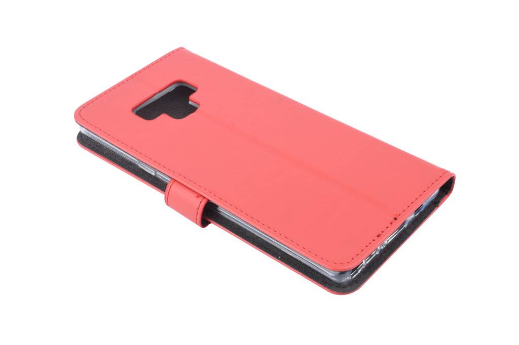 Rood hoesje Samsung Galaxy Note9 Book Case - Pasjeshouder - Magneetsluiting (N960F), foto 5 van 5
