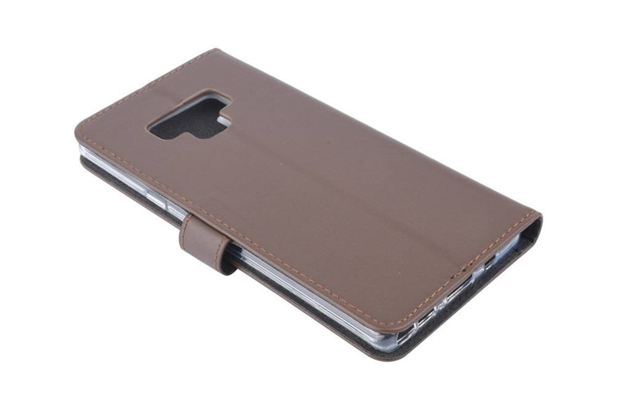 Samsung Galaxy Note9 Card holder Brown Book type case for Galaxy Note9 Magnetic closure Samsung Galaxy Note9 Card holder Brown Book type case for Galaxy Note9 Magnetic closure