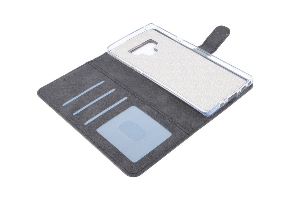 Bruin hoesje Samsung Galaxy Note9 Book Case - Pasjeshouder - Magneetsluiting (N960F), foto 4 van 5
