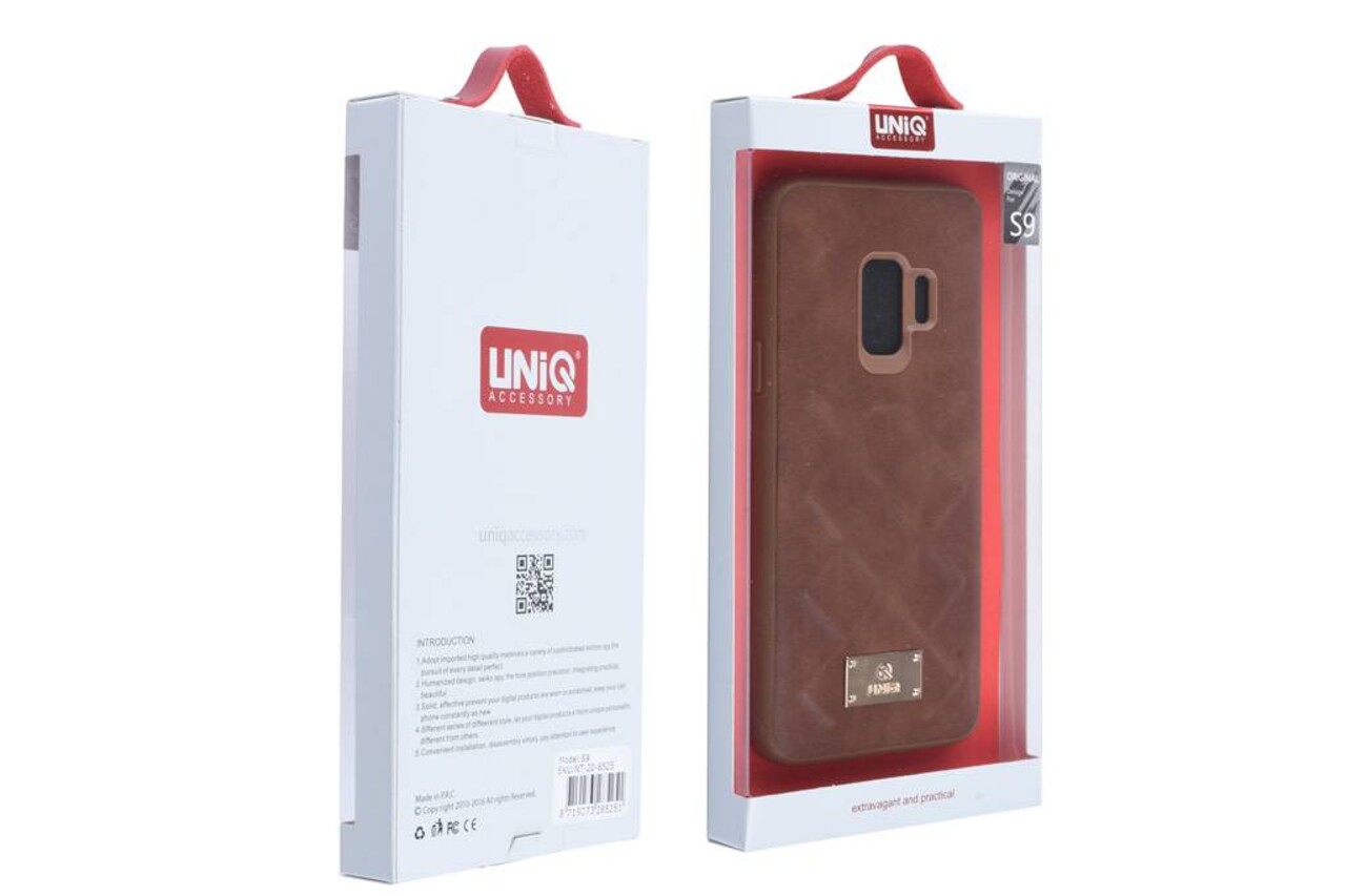 UNIQ Accessory Backcover für Galaxy S9 - Braun (8719273285251) UNIQ Accessory Backcover für Galaxy S9 - Braun (8719273285251)