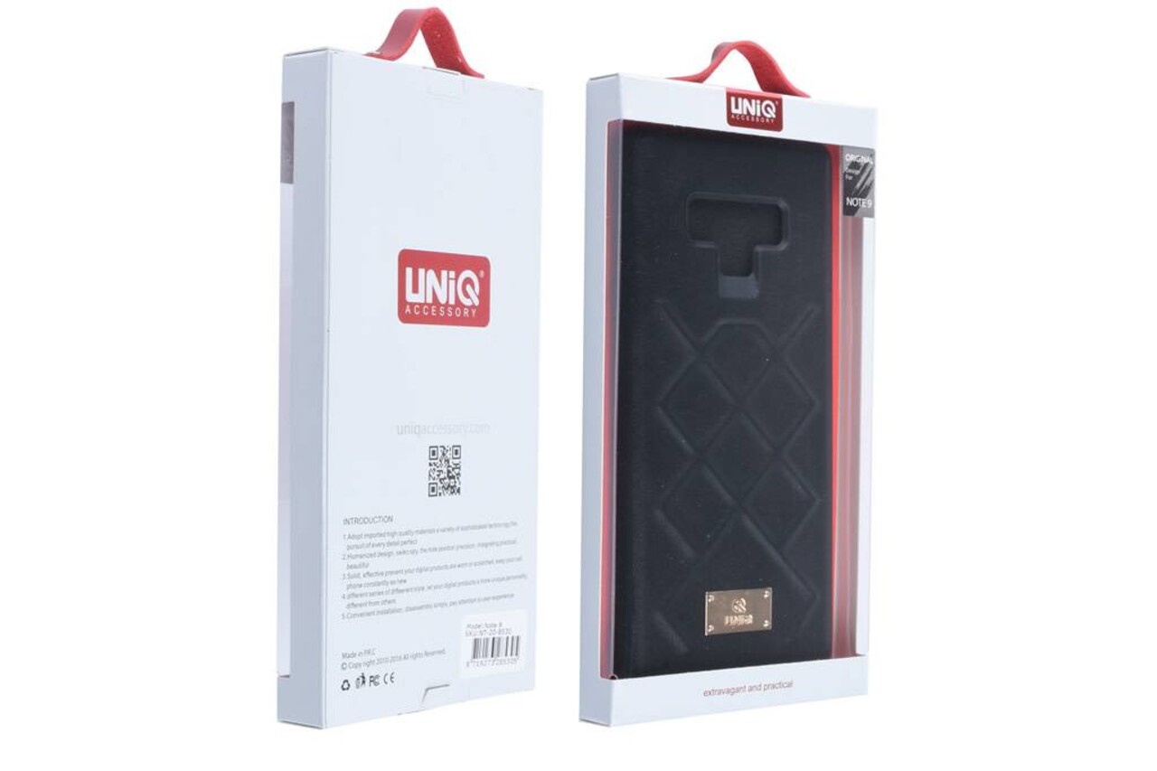 UNIQ Accessory Backcover for Galaxy Note 9 - Black (8719273285305) UNIQ Accessory Backcover for Galaxy Note 9 - Black (8719273285305)