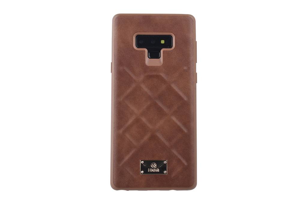 UNIQ Accessory UNIQ Accessory Galaxy Note 9 Hard Case Back cover Kunstleer - Bruin
