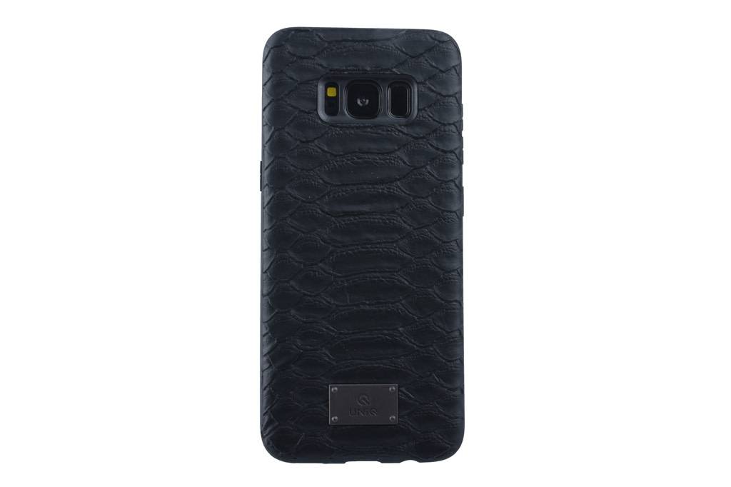UNIQ Accessory UNIQ Accessory iPhone X Kunstleer Hard Case Back cover - Zwart, foto 3 van 5