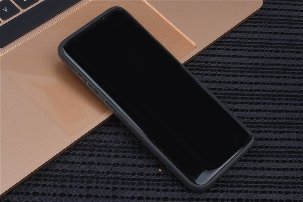 UNIQ Accessory UNIQ Accessory iPhone X Kunstleer Hard Case Back cover - Zwart, foto 2 van 5