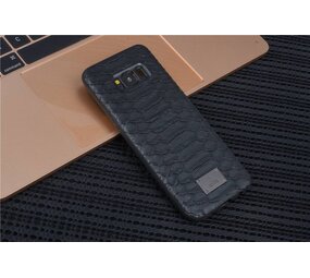 UNIQ Accessory UNIQ Accessory iPhone X Kunstleer Hard Case Back cover - Zwart UNIQ Accessory UNIQ Accessory iPhone X Kunstleer Hard Case Back cover - Zwart