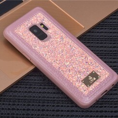 UNIQ Accessory Galaxy S9 Hard Case Backcover glitter - Roze