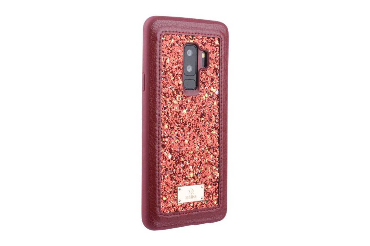 UNIQ Accessory UNIQ Accessory Galaxy S9 Plus Hard Case Backcover glitter - Rood UNIQ Accessory UNIQ Accessory Galaxy S9 Plus Hard Case Backcover glitter - Rood