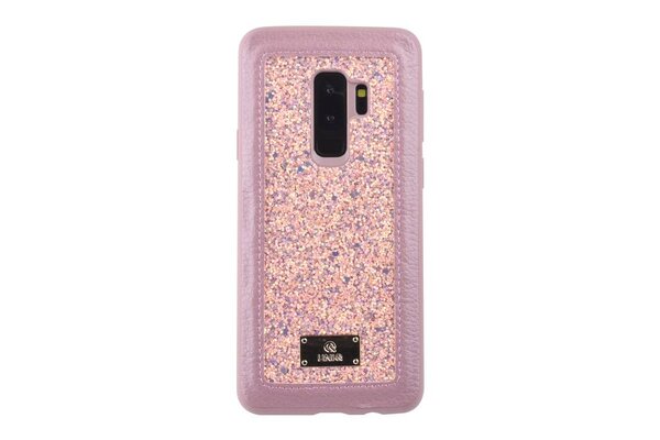 UNIQ Accessory UNIQ Accessory Galaxy S9 Plus Hard Case Backcover glitter - Roze UNIQ Accessory UNIQ Accessory Galaxy S9 Plus Hard Case Backcover glitter - Roze