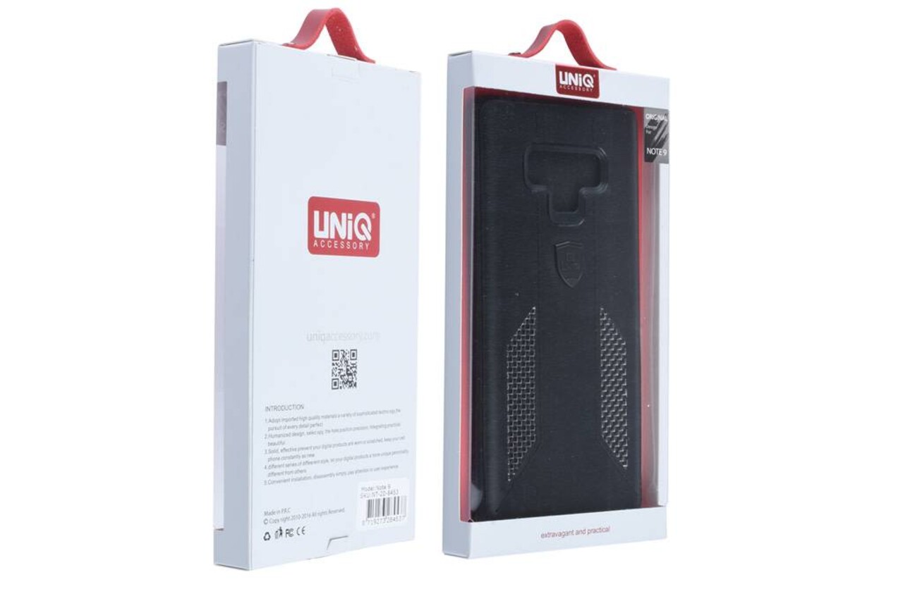 UNIQ Accessory Backcover for Galaxy Note 9 - Black (8719273284537) UNIQ Accessory Backcover for Galaxy Note 9 - Black (8719273284537)