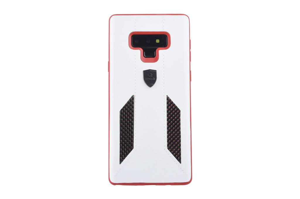 UNIQ Accessory UNIQ Accessory Galaxy Note 9 Kunstleer Hard Case Back cover - Wit