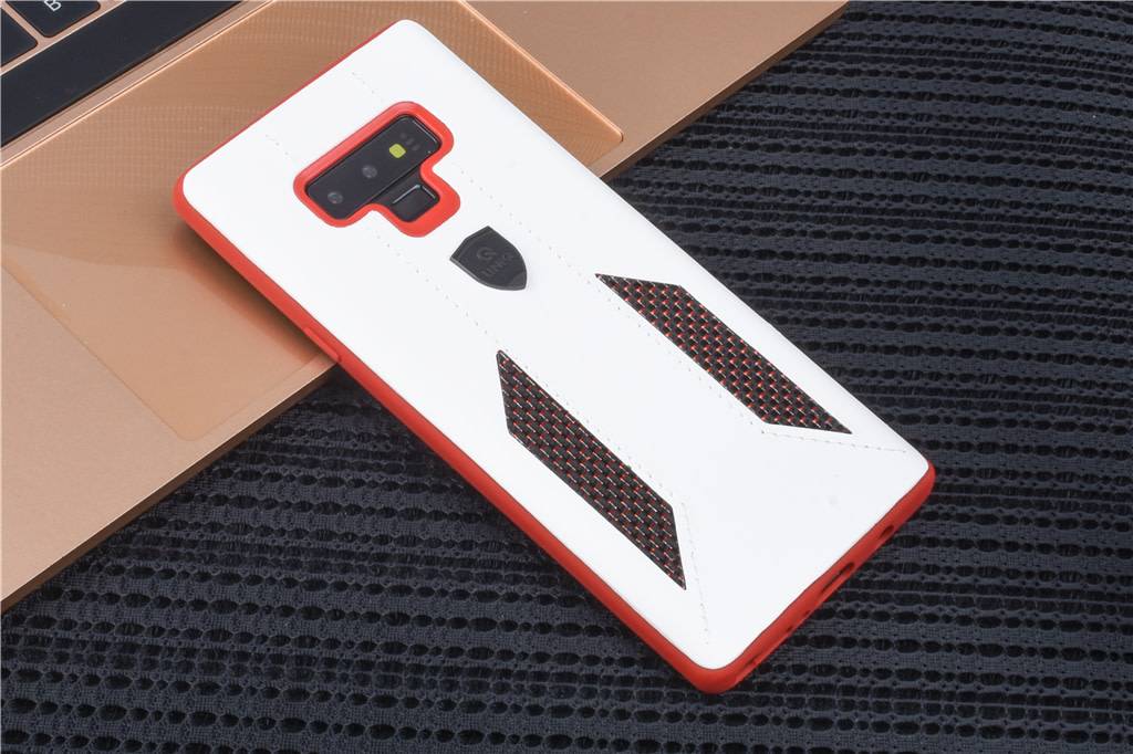 UNIQ Accessory UNIQ Accessory Galaxy Note 9 Kunstleer Hard Case Back cover - Wit, foto 4 van 6