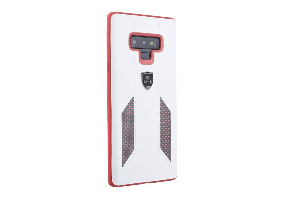 UNIQ Accessory UNIQ Accessory Galaxy Note 9 Kunstleer Hard Case Back cover - Wit, foto 2 van 6