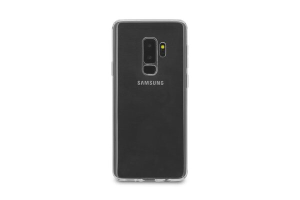 Silicone case for Samsung Galaxy S9 Plus - Clear (8719273267257)