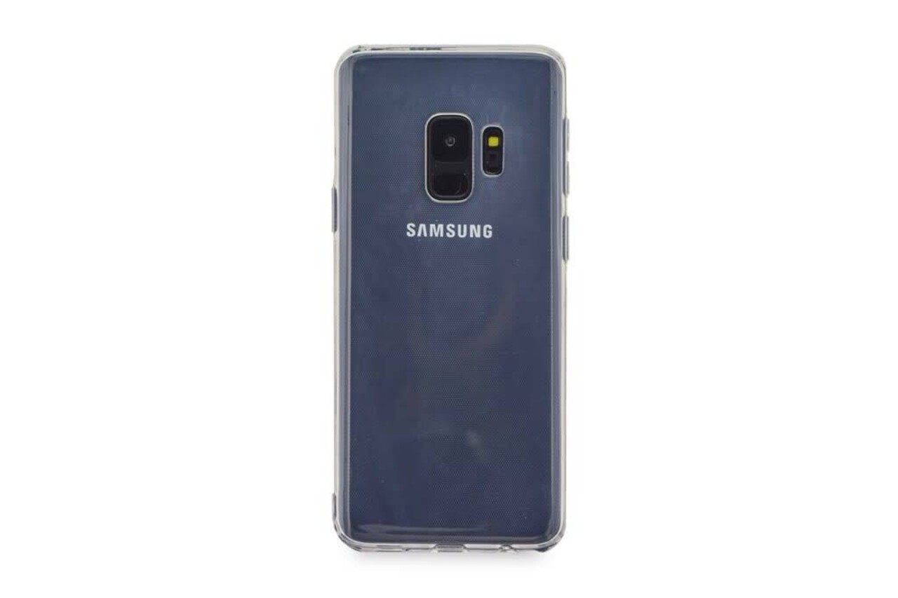 Silicone case for Samsung Galaxy S9  - Clear (8719273267752)