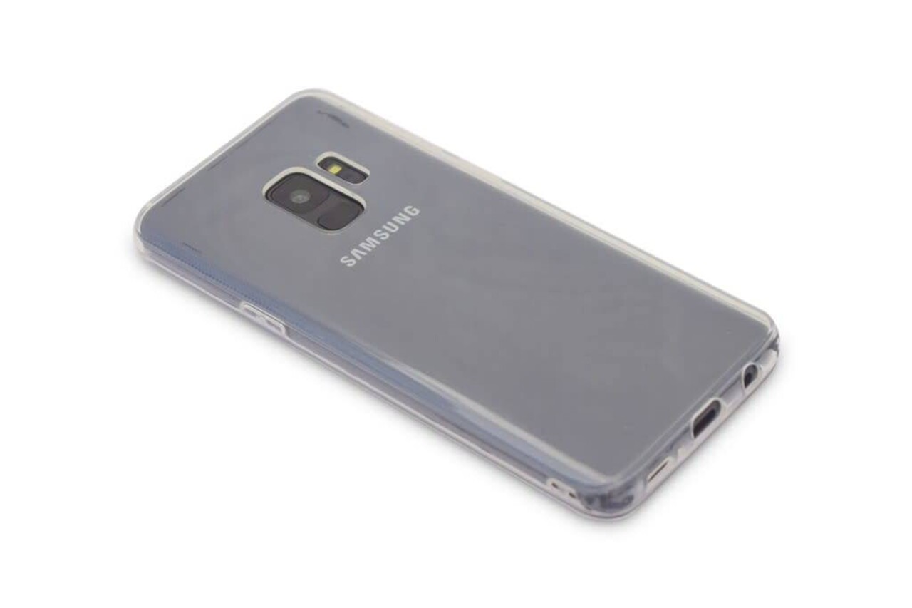 Silicone case for Samsung Galaxy S9  - Clear (8719273267752)