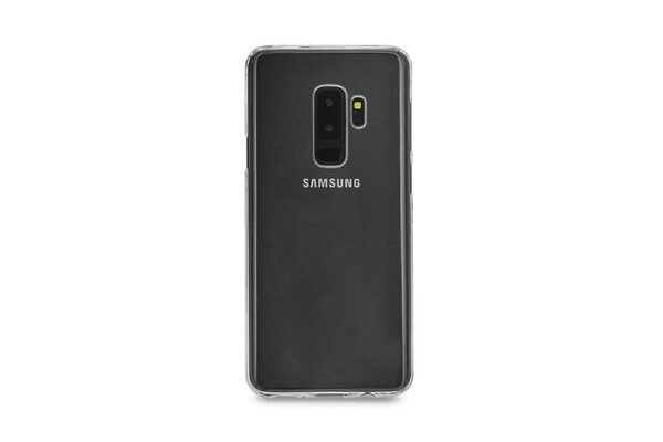 Silicone case for Samsung Galaxy S9 Plus - Transparent (8719273268469)