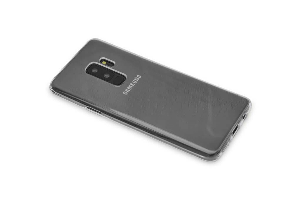 Silicone case for Samsung Galaxy S9 Plus - Transparent (8719273268469)
