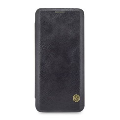 Samsung Galaxy S9+ Kartenhalter Schwarz Book-Case hul -Magnetverschluss - Kunststof;TPU