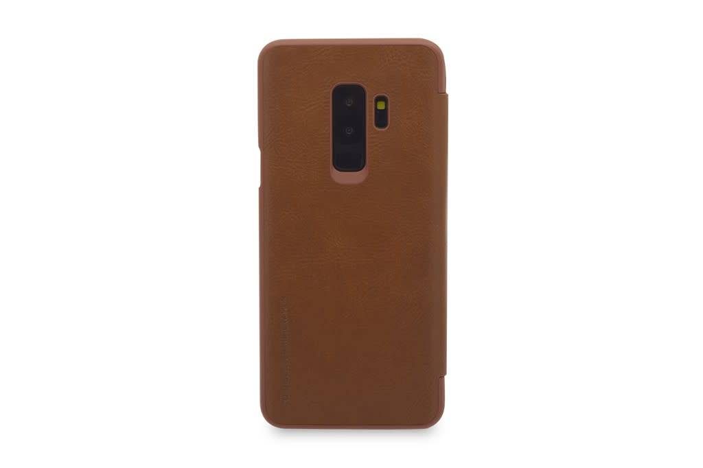 Bruin hoesje Samsung Galaxy S9 Plus Book Case - Pasjeshouder - Magneetsluiting (G965)