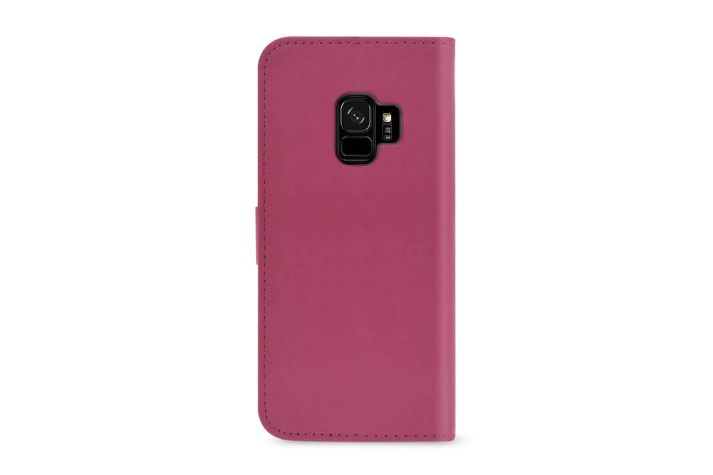 Roze hoesje voor Samsung Galaxy S9 Book Case - Pasjeshouder - Magneetsluiting (G960)