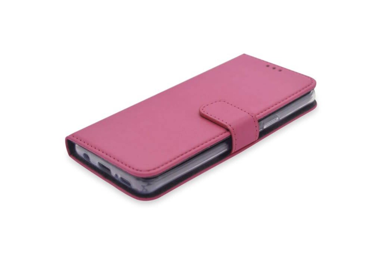 Roze hoesje voor Samsung Galaxy S9 Book Case - Pasjeshouder - Magneetsluiting (G960) Roze hoesje voor Samsung Galaxy S9 Book Case - Pasjeshouder - Magneetsluiting (G960)