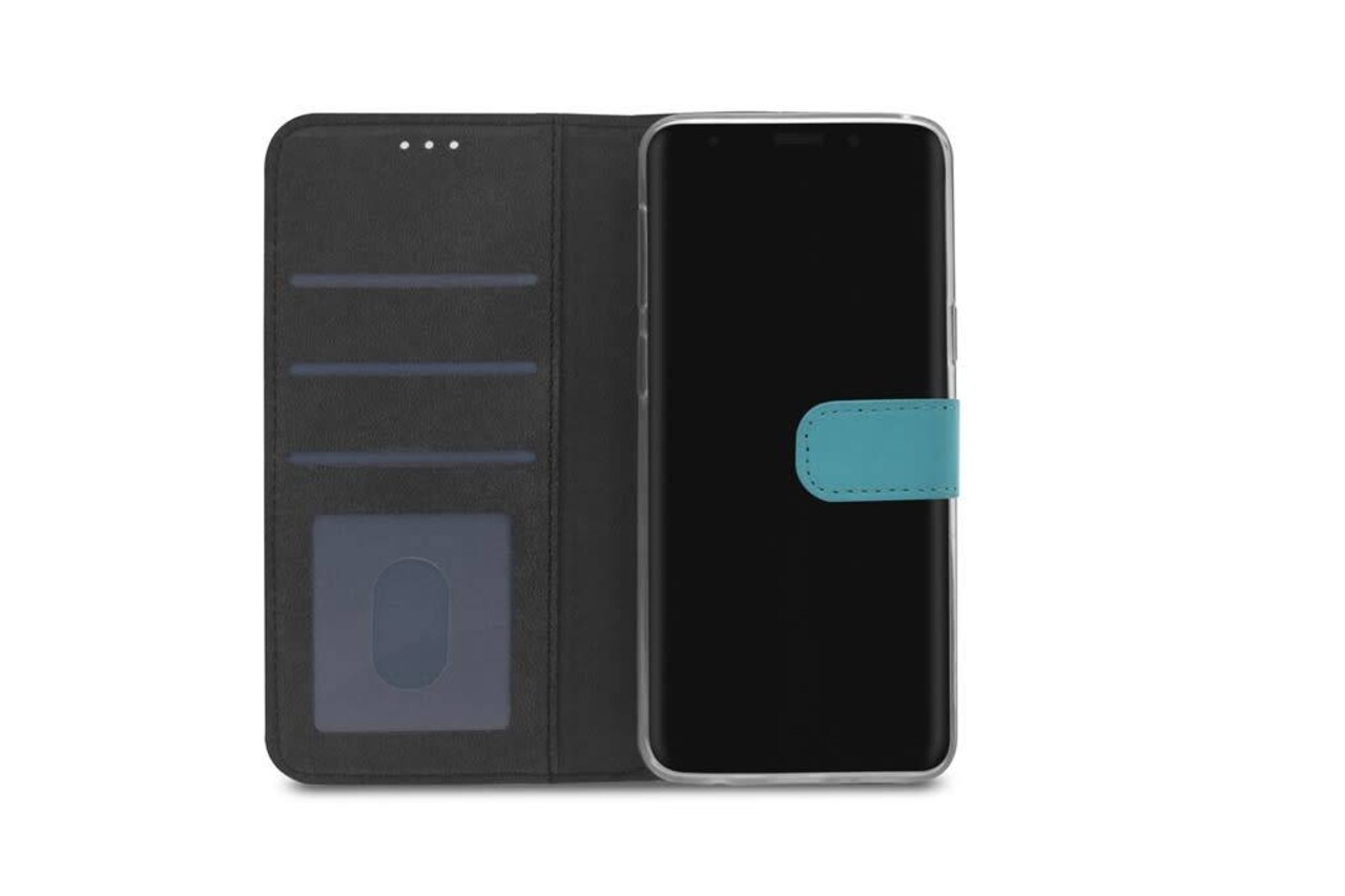 Samsung Galaxy S9 Card holder Blue Book type case for Galaxy S9 Magnetic closure Samsung Galaxy S9 Card holder Blue Book type case for Galaxy S9 Magnetic closure