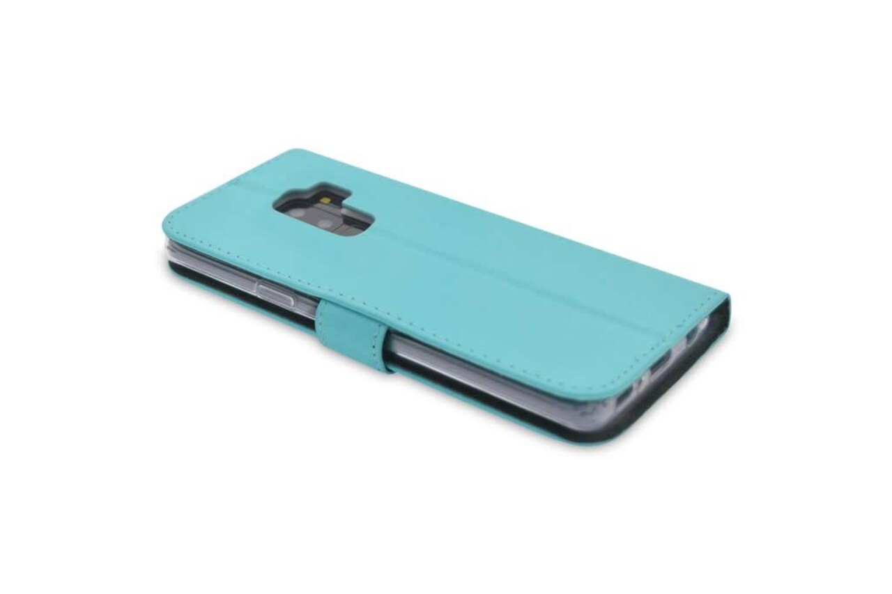 Samsung Galaxy S9+ Kartenhalter Blau Book-Case hul -Magnetverschluss - Kunststof;TPU Samsung Galaxy S9+ Kartenhalter Blau Book-Case hul -Magnetverschluss - Kunststof;TPU