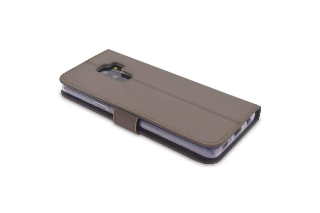 Bruin hoesje voor Samsung Galaxy S9 Plus Book Case - Pasjeshouder - Magneetsluiting (G965), foto 5 van 6