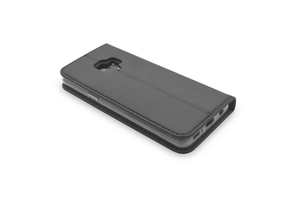 Zwart hoesje Galaxy S9 Book Case - Pasjeshouder - Magneetsluiting (G960), foto 5 van 6
