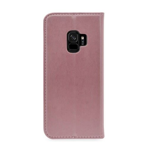 Roze hoesje voor de Samsung Galaxy S9 Book Case - Pasjeshouder - Magneetsluiting (G960)