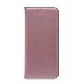 Roze hoesje voor de Samsung Galaxy S9 Book Case - Pasjeshouder - Magneetsluiting (G960)