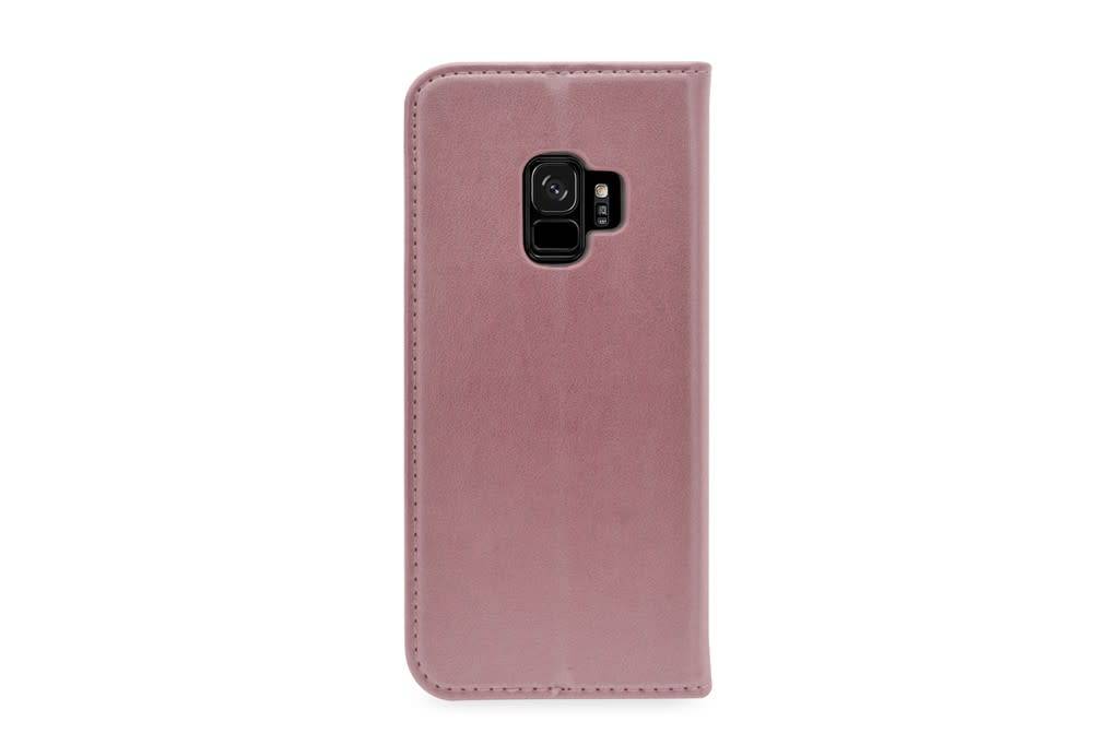 Roze hoesje voor de Samsung Galaxy S9 Book Case - Pasjeshouder - Magneetsluiting (G960), foto 6 van 6