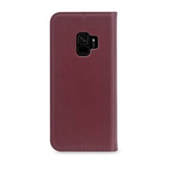 Samsung Galaxy S9 Kartenhalter Rot Book-Case hul -Magnetverschluss - Kunststof;TPU