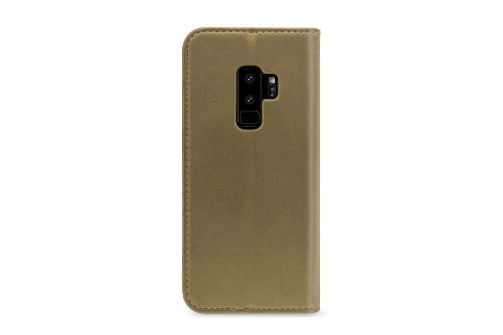 Goud hoesje Samsung Galaxy S9 Plus Book Case - Pasjeshouder - Magneetsluiting (G965)