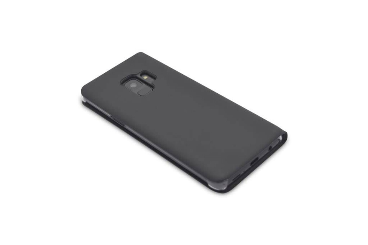 Zwart hoesje voor Galaxy S9 Book Case - Pasjeshouder - Magneetsluiting (G960) Zwart hoesje voor Galaxy S9 Book Case - Pasjeshouder - Magneetsluiting (G960)