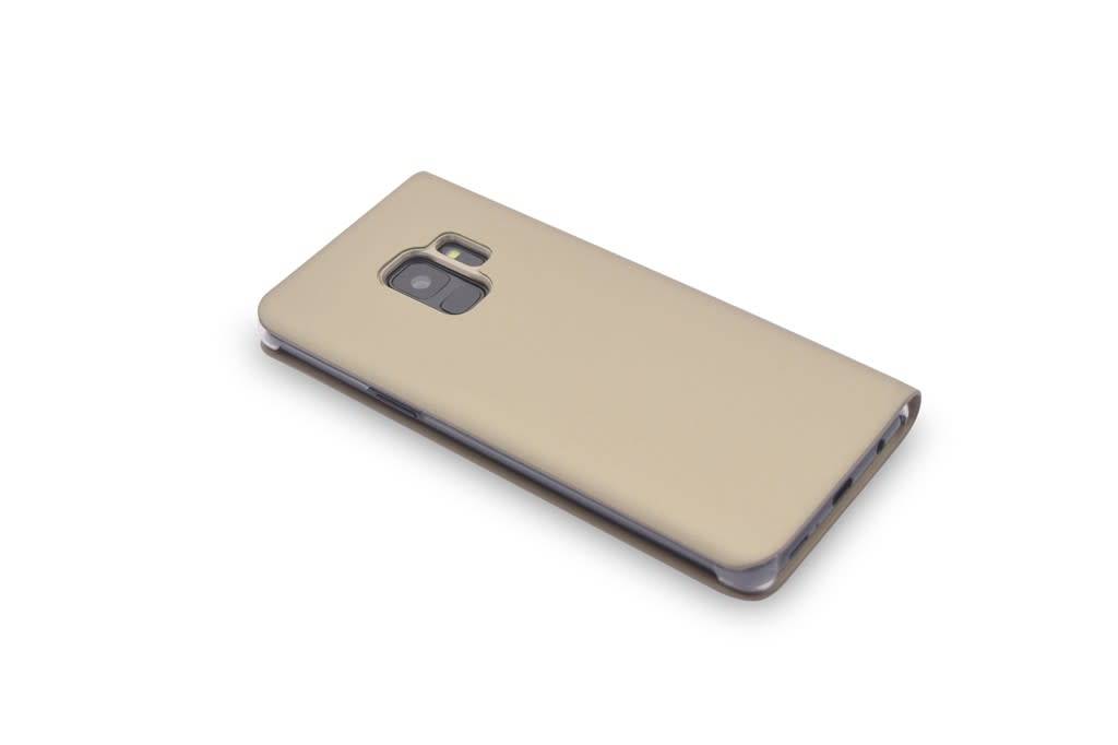 Goud hoesje voor de Samsung Galaxy S9 Book Case - Pasjeshouder - Magneetsluiting (G960), foto 3 van 6