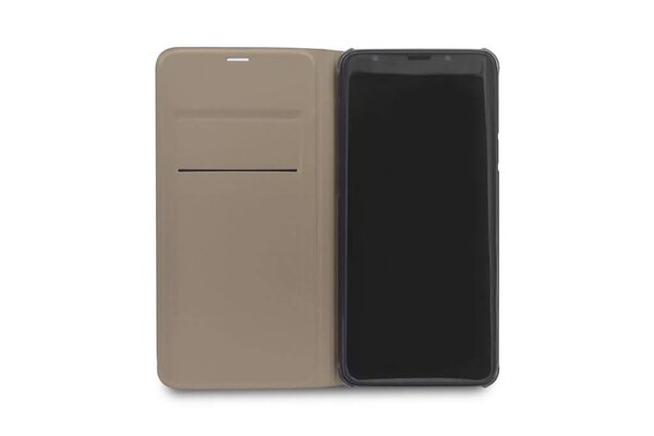 Samsung Galaxy S9 Kartenhalter Gold Book-Case hul -Magnetverschluss - Kunststof;TPU Samsung Galaxy S9 Kartenhalter Gold Book-Case hul -Magnetverschluss - Kunststof;TPU