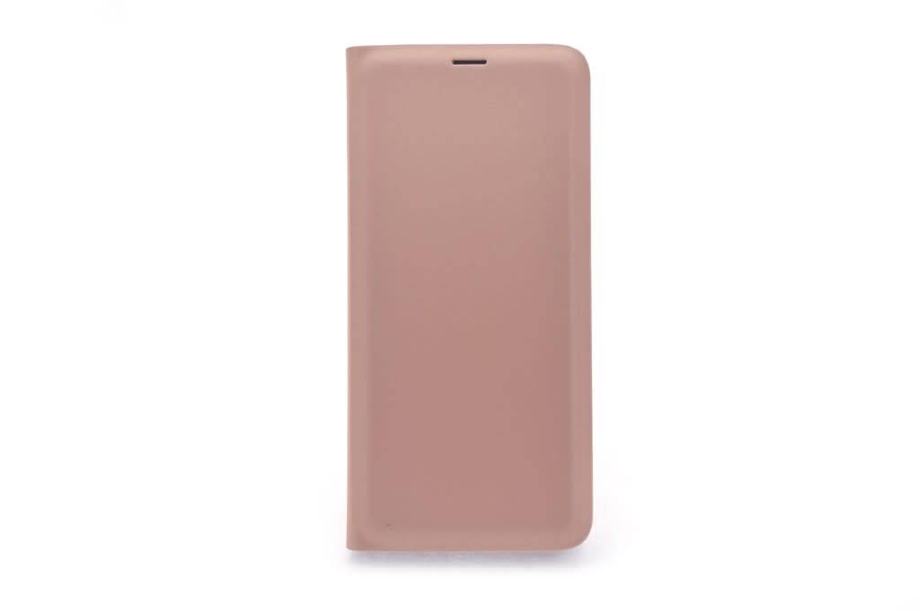 Roze hoesje Galaxy S9 Book Case - Pasjeshouder - Magneetsluiting (G960), foto 2 van 6