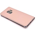Roze hoesje Galaxy S9 Book Case - Pasjeshouder - Magneetsluiting (G960)