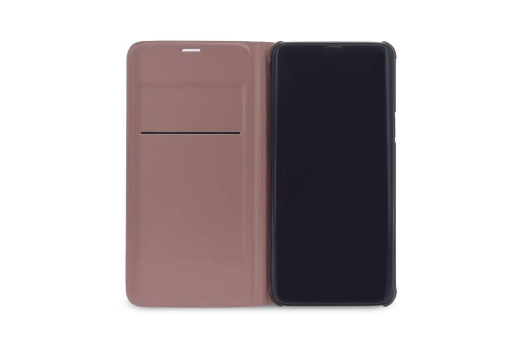 Roze hoesje Galaxy S9 Book Case - Pasjeshouder - Magneetsluiting (G960), foto 4 van 6