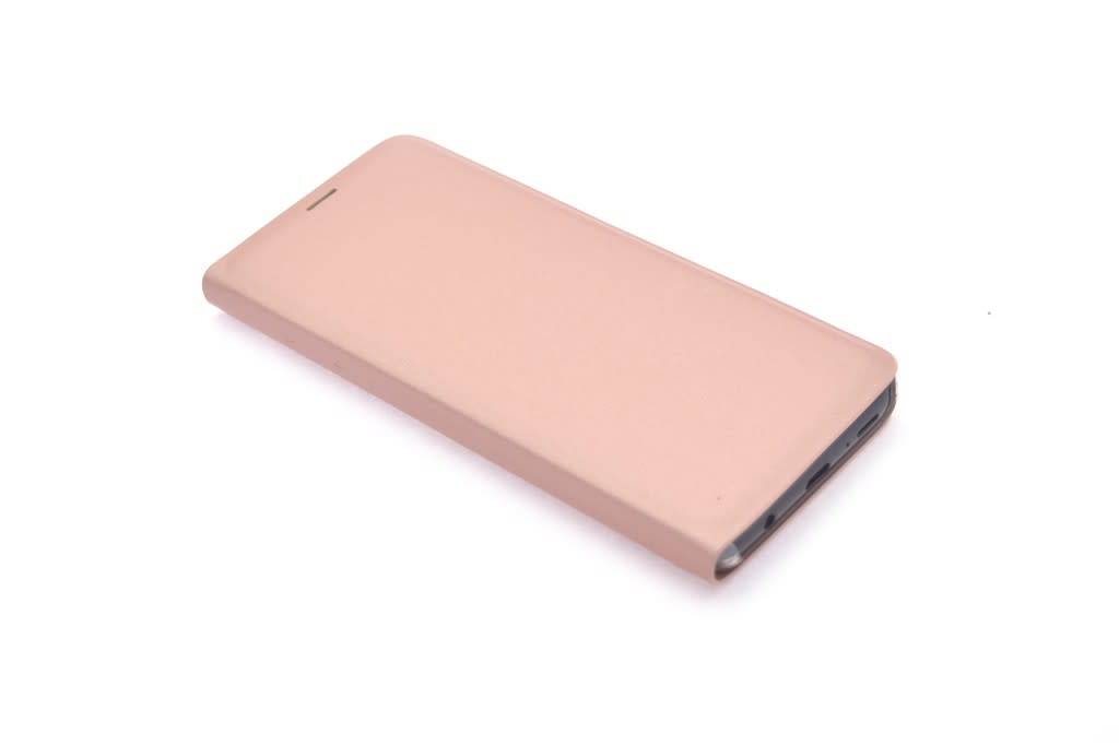 Roze hoesje Galaxy S9 Book Case - Pasjeshouder - Magneetsluiting (G960), foto 5 van 6