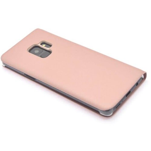 Roze hoesje Galaxy S9 Book Case - Pasjeshouder - Magneetsluiting (G960)