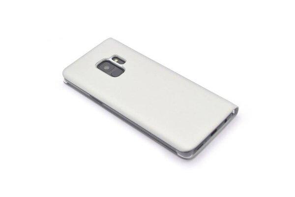 Samsung Galaxy S9 Kartenhalter Silber Book-Case hul -Magnetverschluss - Kunststof;TPU Samsung Galaxy S9 Kartenhalter Silber Book-Case hul -Magnetverschluss - Kunststof;TPU