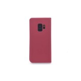 Samsung Galaxy S9 Titulaire de la carte Rouge Book type housse - Fermeture magnétique