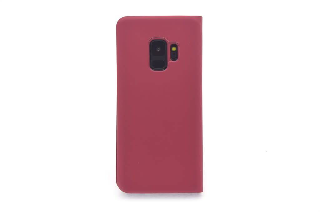 Rood hoesje voor de Samsung Galaxy S9 Book Case - Pasjeshouder - Magneetsluiting (G960)
