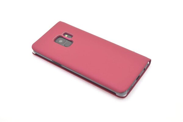Samsung Galaxy S9 Titulaire de la carte Rouge Book type housse - Fermeture magnétique Samsung Galaxy S9 Titulaire de la carte Rouge Book type housse - Fermeture magnétique